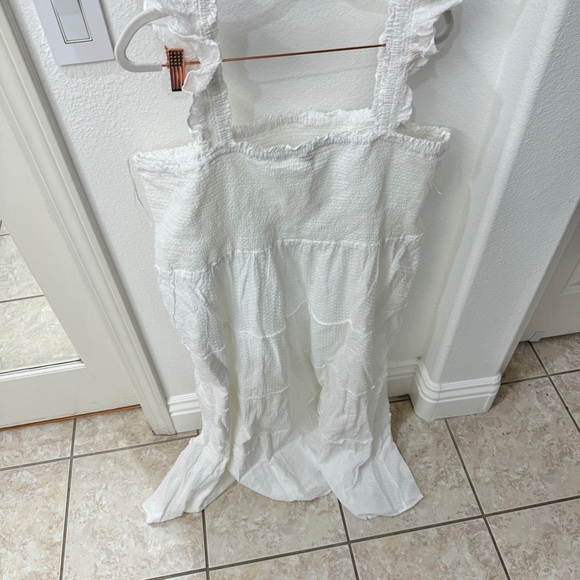 NEW J.Crew White Dot Smocked MIDI Dress - Picture 10 of 10